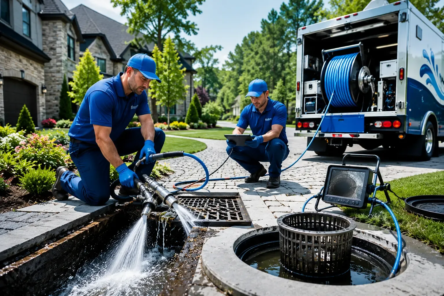Local outdoor drain cleaning professionals in Orange, VA